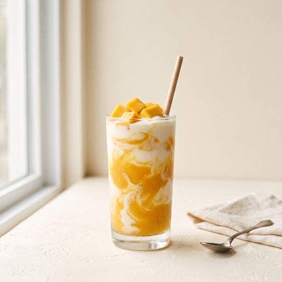 망고 라씨 — 그릭 + 망고 · 350ml